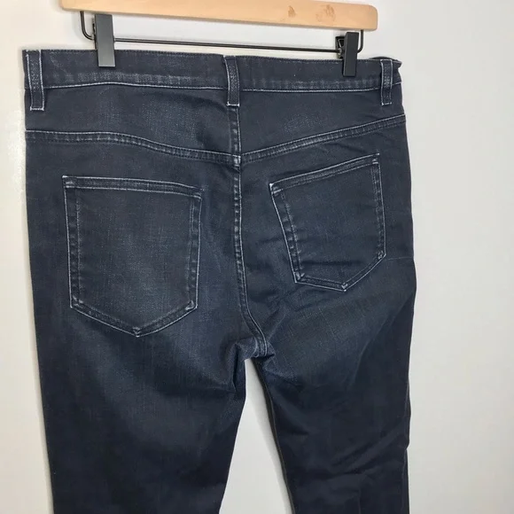 Acne Studios Town Twilight men’s skinny jeans dark wash button fly - Picture 6 of 11